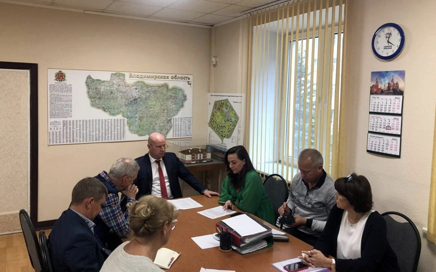 Совещание по вопросу завершения строительства многоквартирного жилого дома по адресу: г. Владимир, ул. Производственная, д. 30